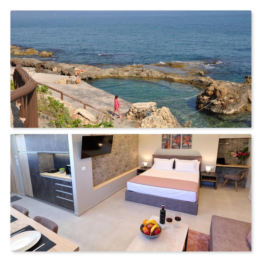 Mirma Halepa Superior Studio Chrissi Akti Chania Exterior foto